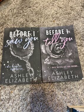 Ashley Elizabeth Before I Series Book Bundle Before I Fall + Before I Tell You